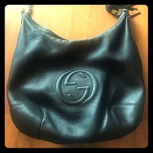 💯 Percent AUTHENTIC Gucci Shoulder Disco Bag.